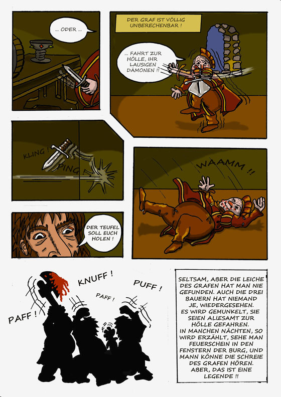 Comic: Der Wahnsinnige Graf 3