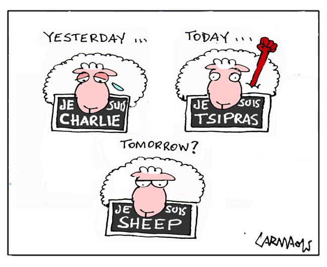 Cartoon: Sheeps 1