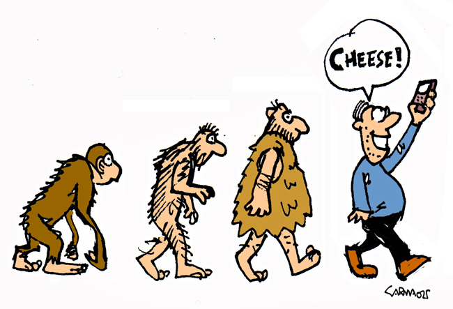 Cartoon: Selfie 1