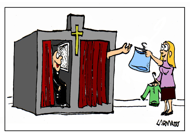 Cartoon: Confession 1