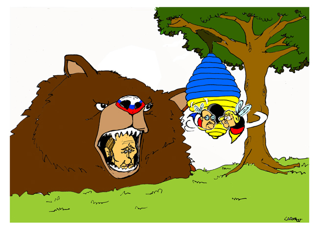 Cartoon: Ukraine Visit 1