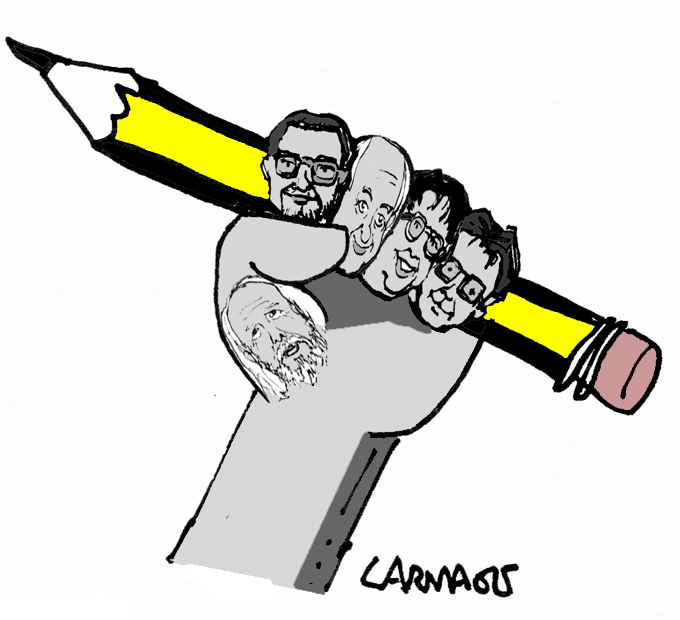 Illustration: No Pasaran! (Tribute to Charlie) 1