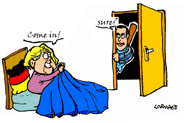 Cartoon: Merkel's Opening 1
