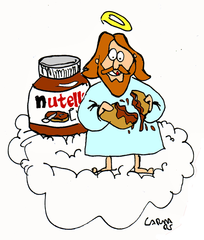 Cartoon: Nutella in heaven 1