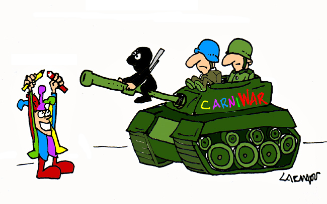 Cartoon: CarniWAR 1