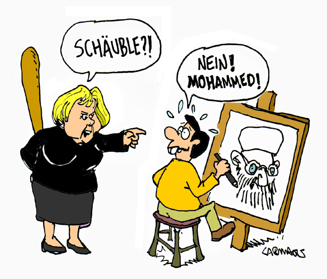 Cartoon: Schaeuble Cartoon 1