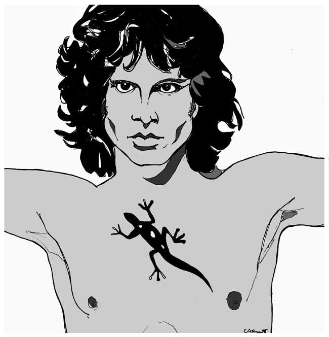 Illustration: Jim Morrison 1