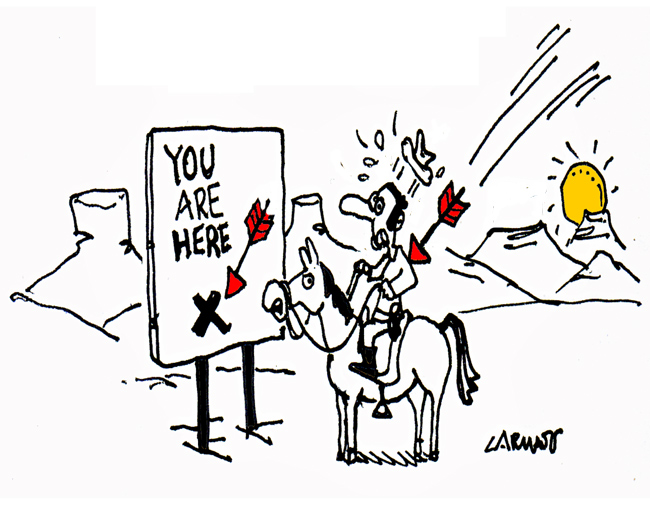 Cartoon: You Are Here 1