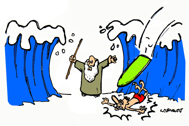 Cartoon: Open Water (2 versions) 1