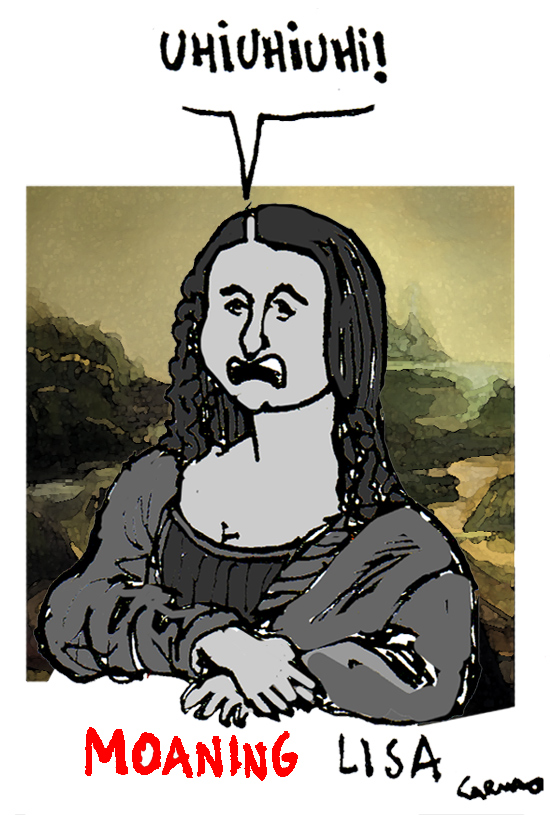 Karrikatur: Tribute to Leonardo da Vinci 2