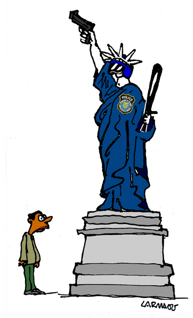 Cartoon: Police State 1