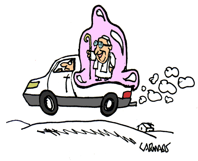 Cartoon: PopeMobile 1