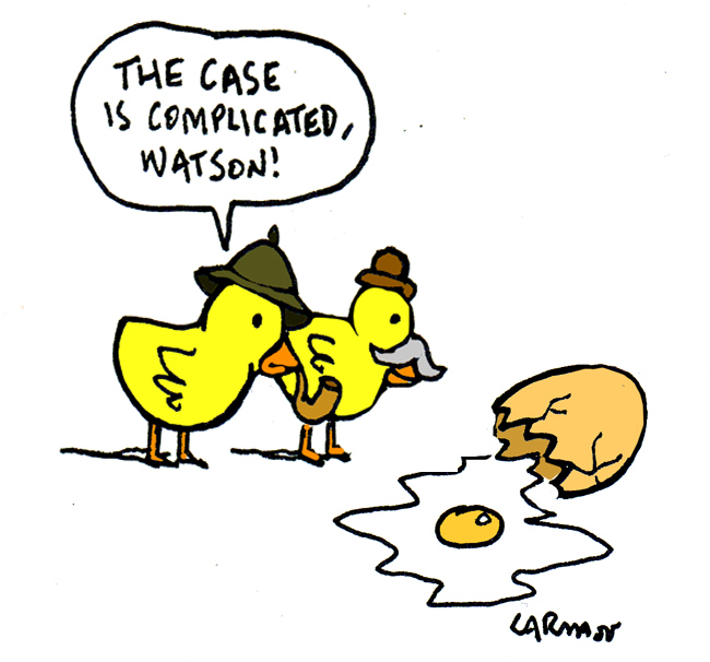Cartoon: Thrillegg 1