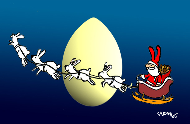 Cartoon: Frohe Ostern 1