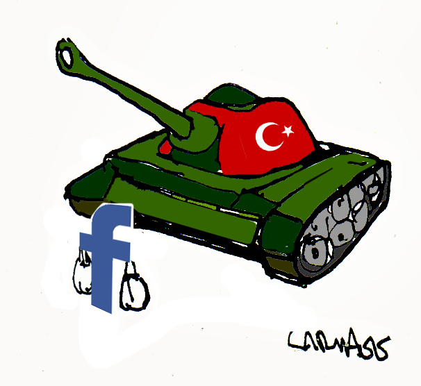 Cartoon: Forbidden Social Networks 2