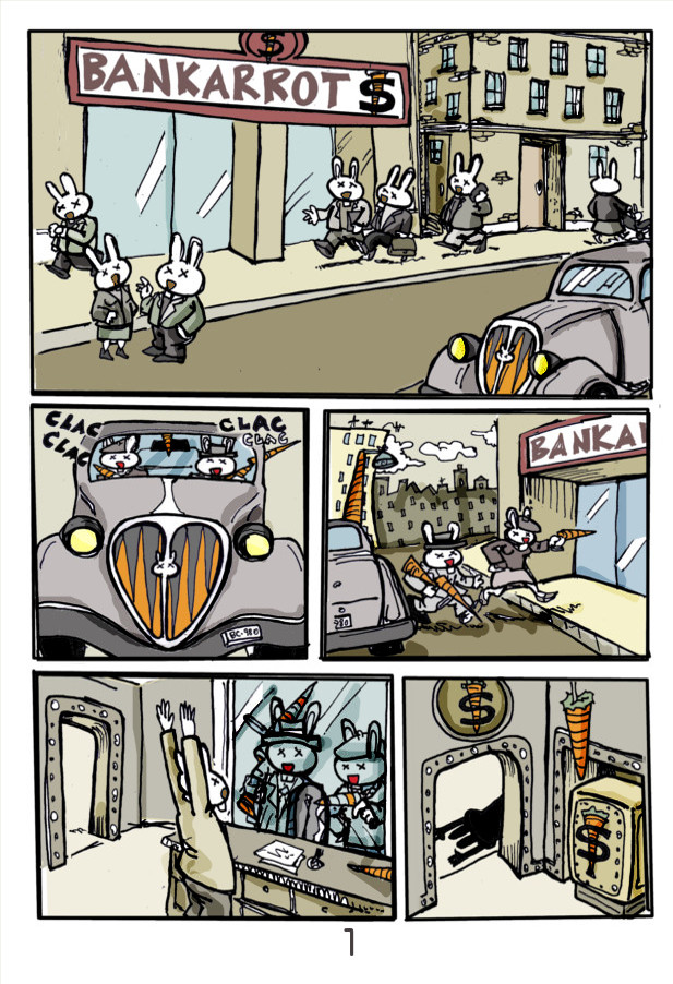 Comic: Bunny & Cloud 2