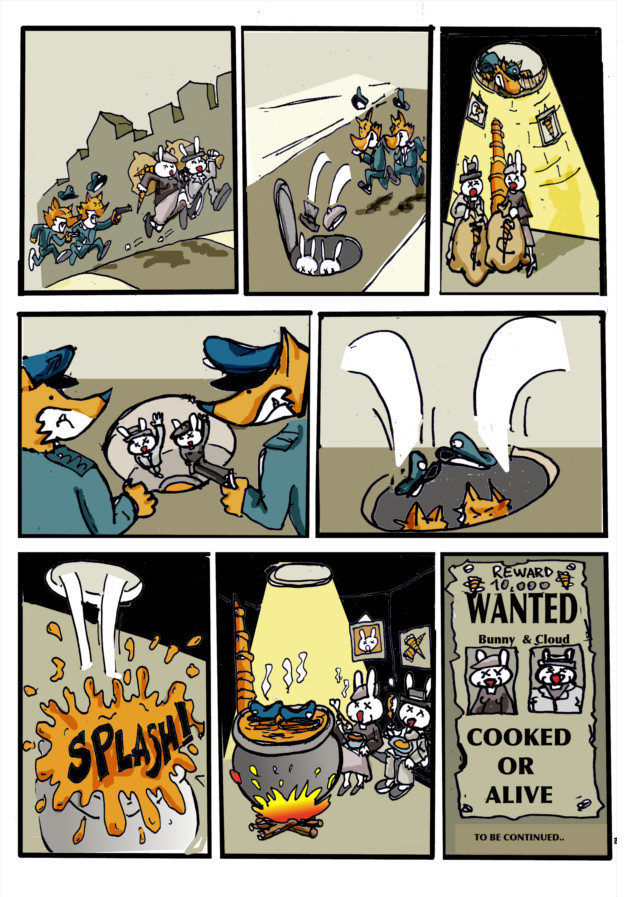 Comic: Bunny & Cloud 5