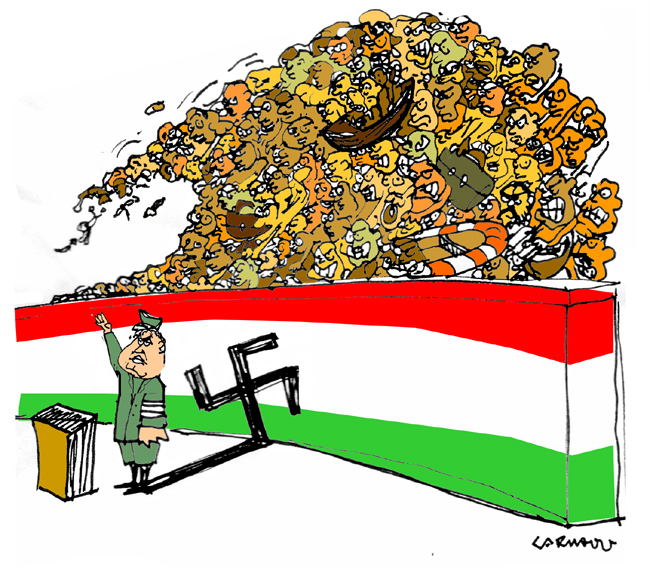 Cartoon: The Wall 1