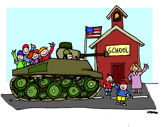 Cartoon: American School 1