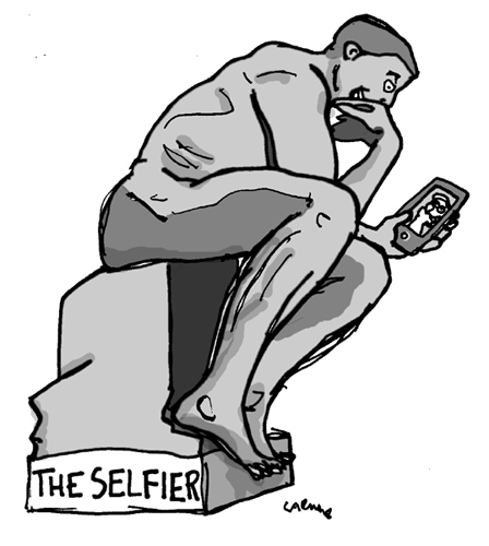 Cartoon: Selfier 1