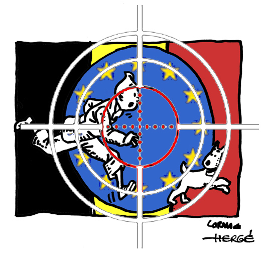 Cartoon: Bruxelles 1