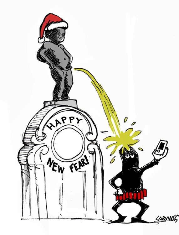 Cartoon: The Last Selfie of 2015 1