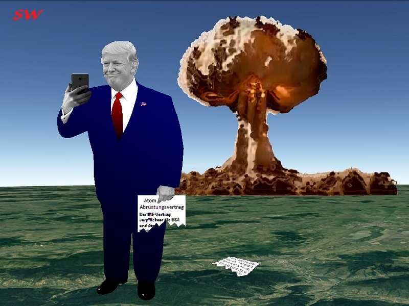 Cartoon: Atom-Abrüstungsvertrag 1