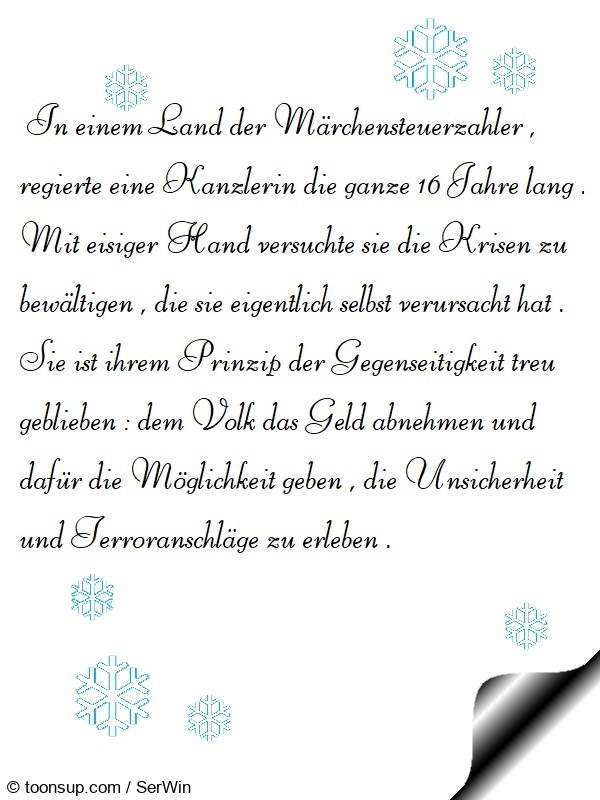 Cartoon: Die Eiskanzlerin 2