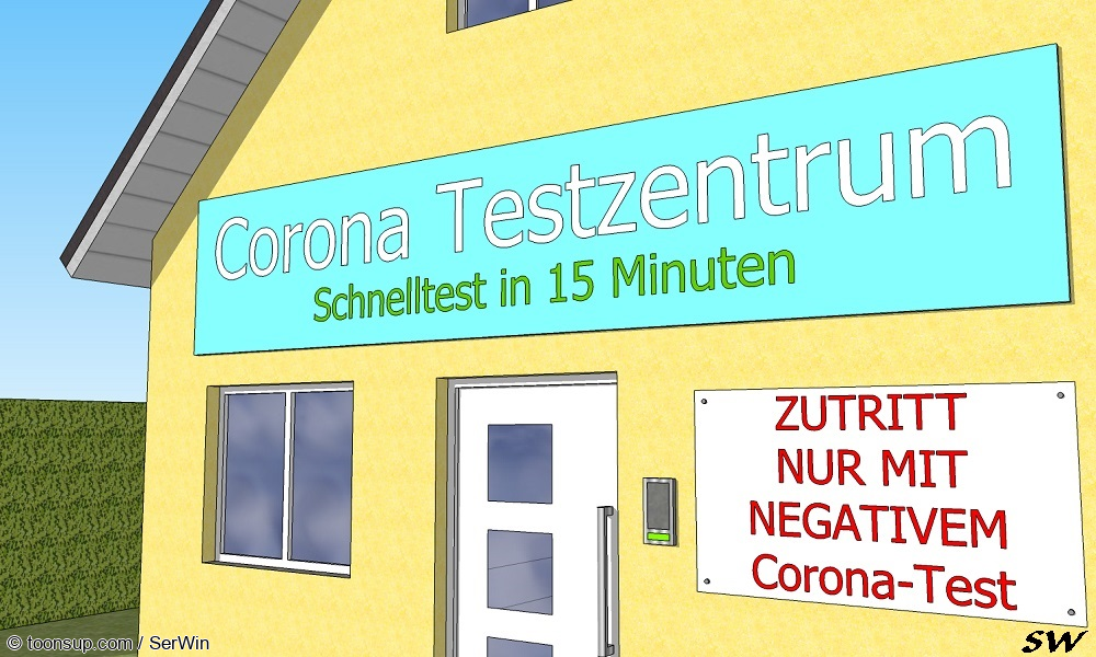 Cartoon: Coronaviruseinschränkungen 1