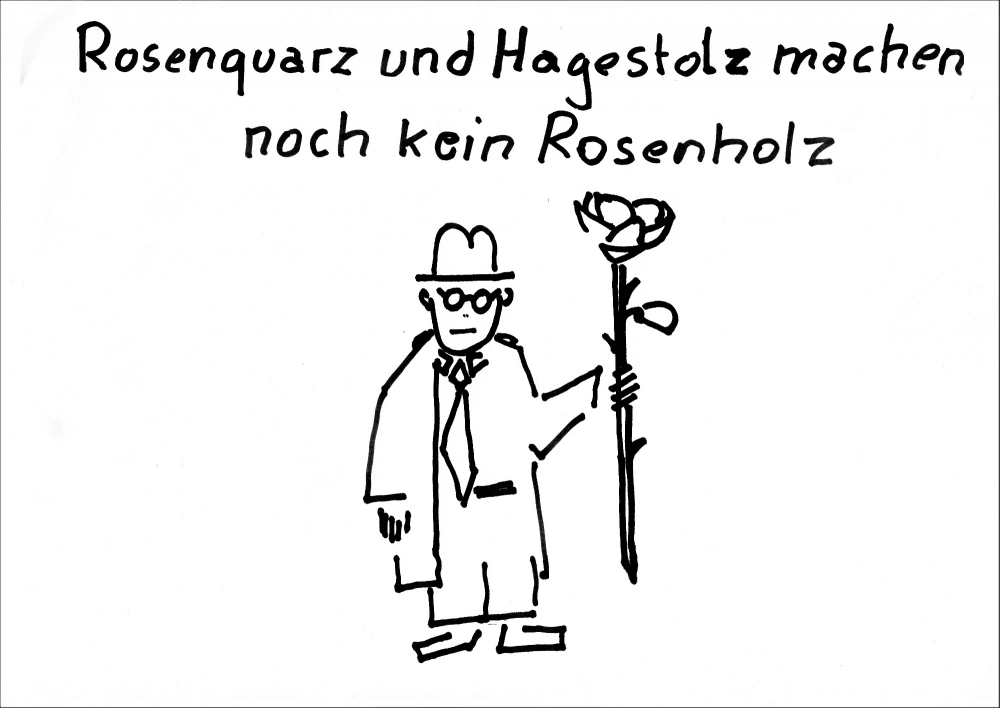 Cartoon: Rosenholz 1