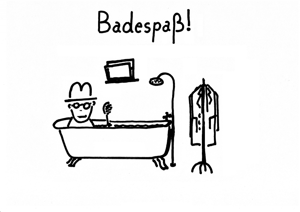 Cartoon: Badespaß 1