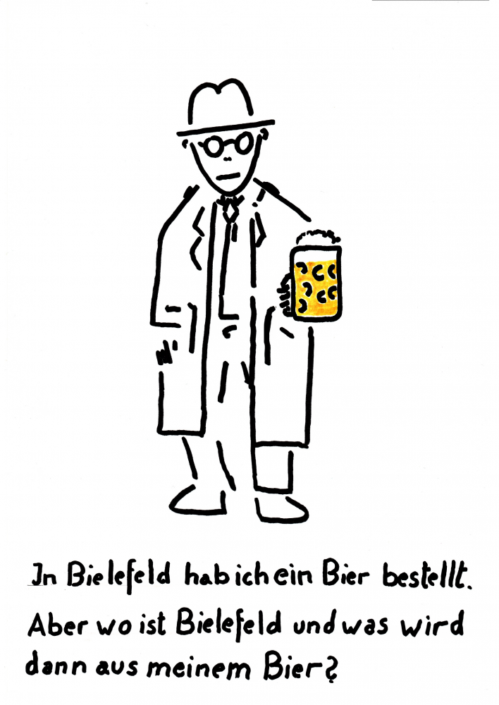 Cartoon: Bielefeld 1