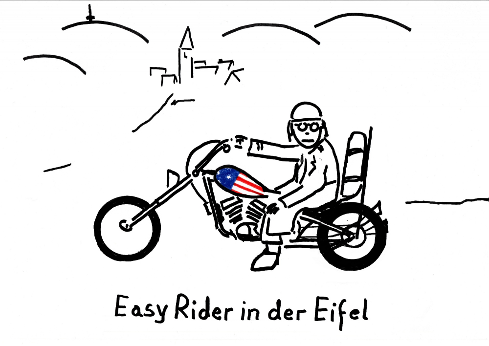 Cartoon: Easy Rider 1