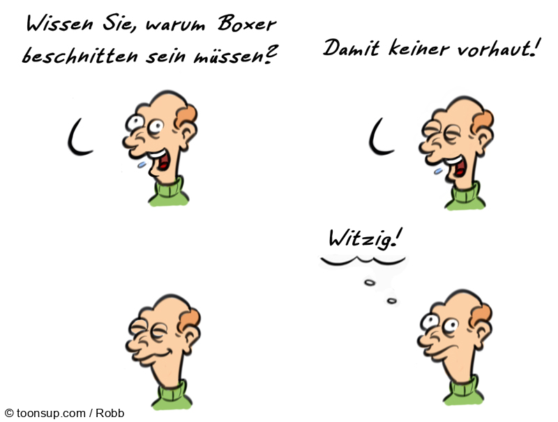 Cartoon: Witzig 1