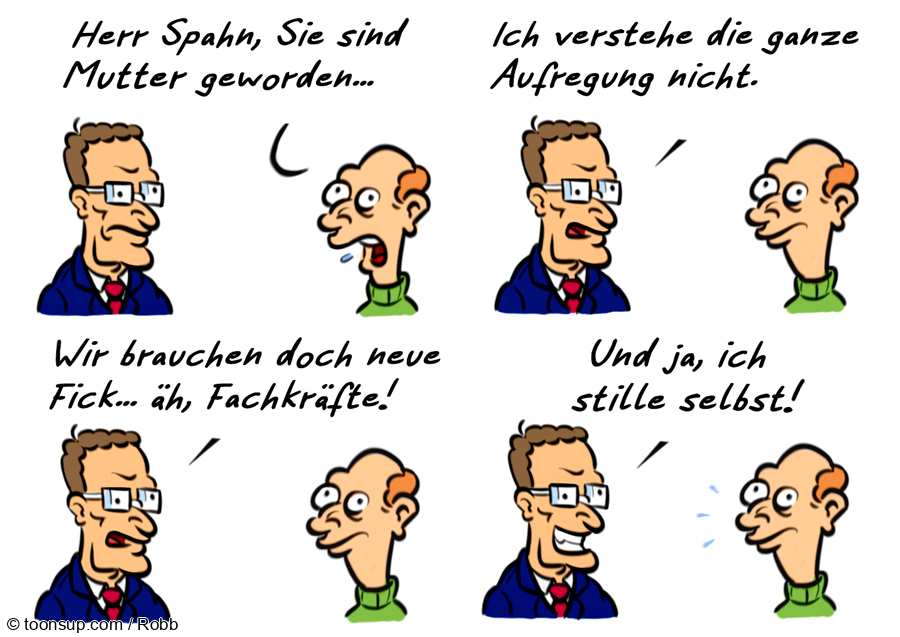 Cartoon: Kommentar Jens Spahn 1