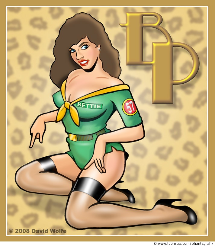 Illustration: Bettie Page 1