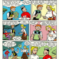 Rivernoid High comic page