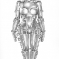 Maria robot from the film 'Metropolis'