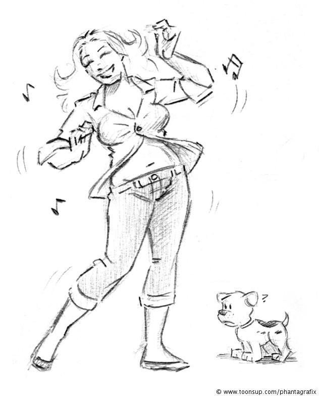 Illustration: Dancing 1