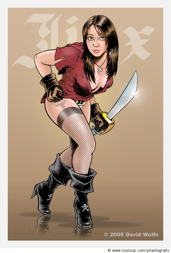 Illustration: Jinx The Pirate 1