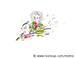 Illustration: Franz Schubert 1
