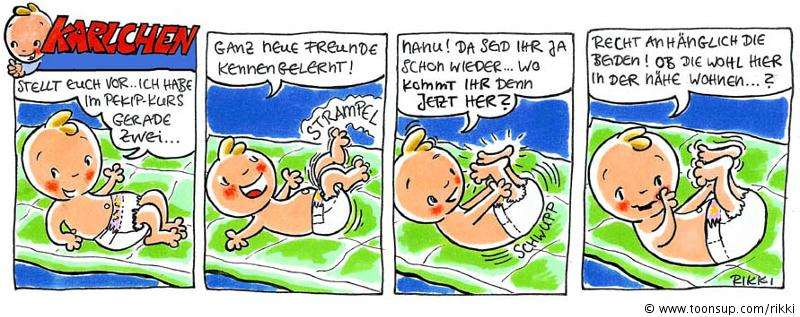 Comic: KARLCHEN Freunde 1