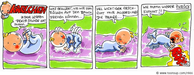 Cartoon: KARLCHEN hat den Dreh raus... 1