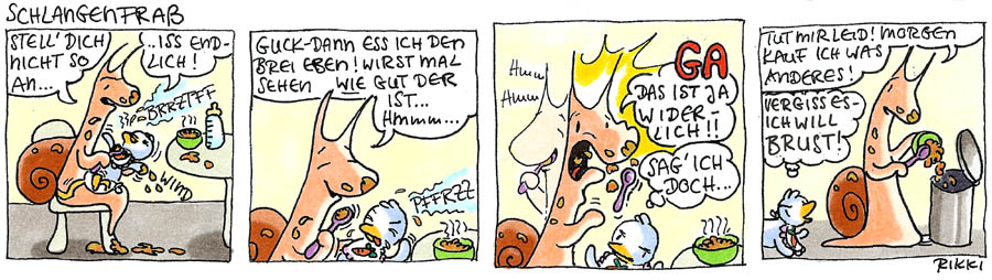 Comic: Baby&Co: Schlangenfraß 1