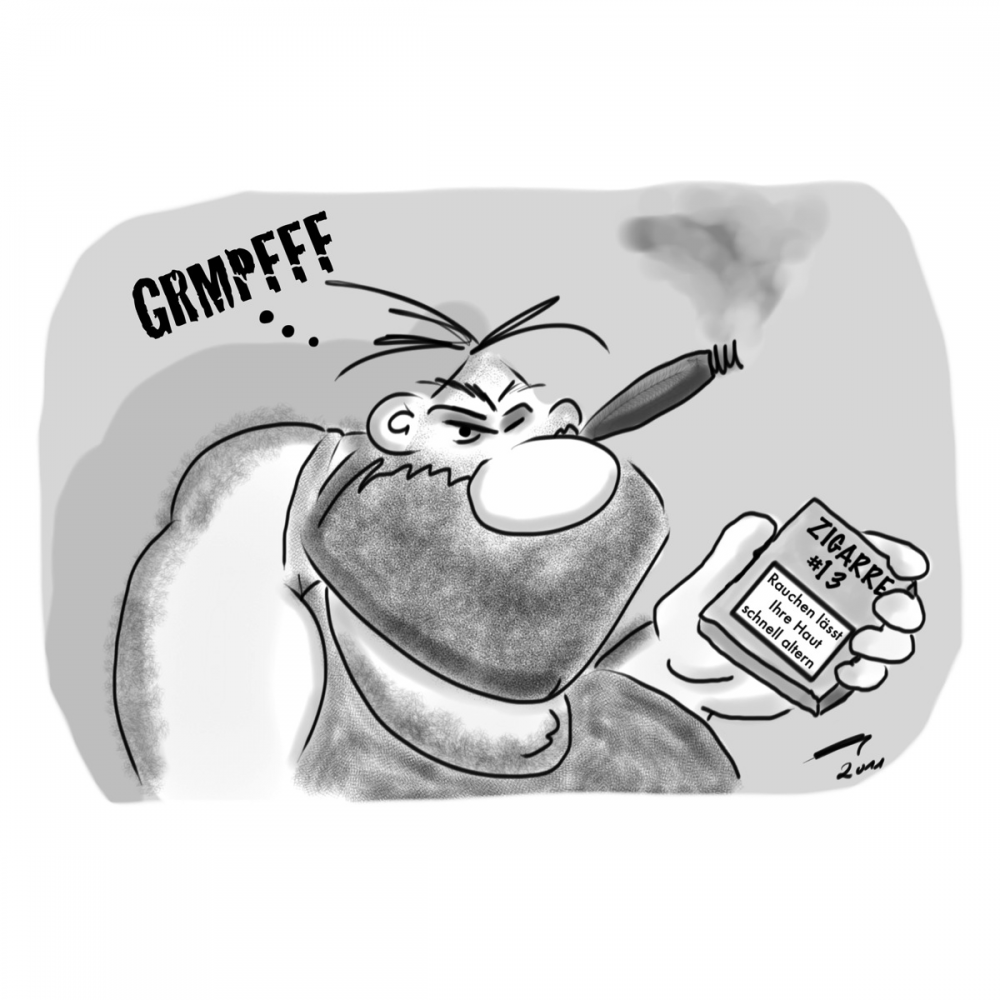 Cartoon: Schockbilder 1