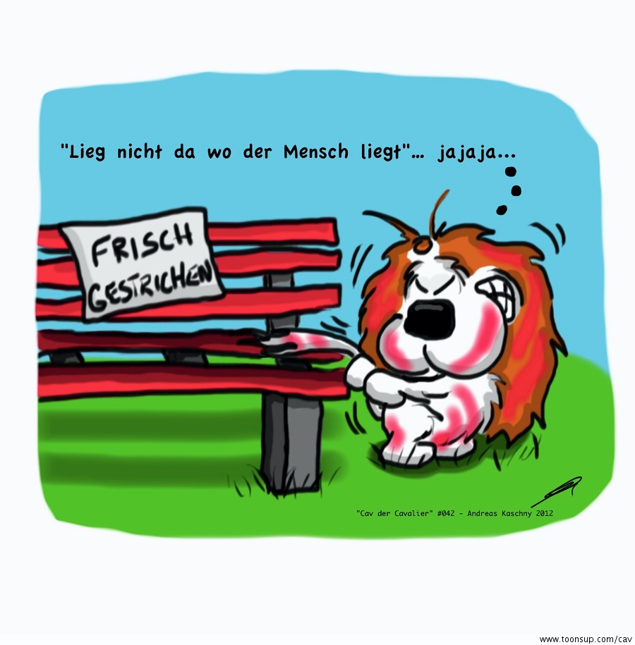 Cartoon: Cav der Cavalier 042 1
