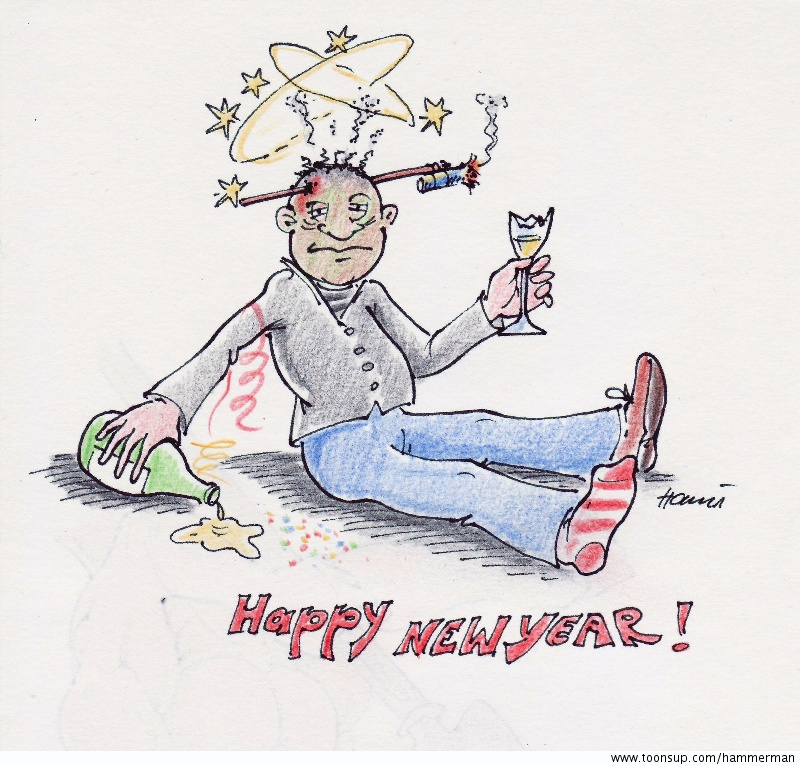 Cartoon: Happy New Year 1