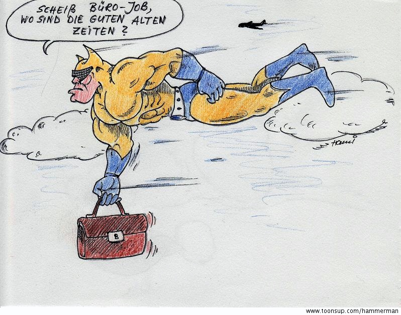 Cartoon: wenn der Job keinen Spaß mehr macht 1