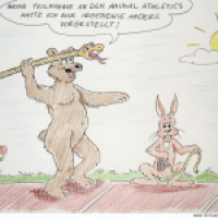 Der Speerwerfer und sein Speer