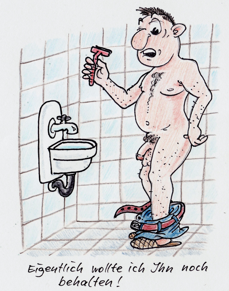 Cartoon: Gillette für das Beste am Mann 1